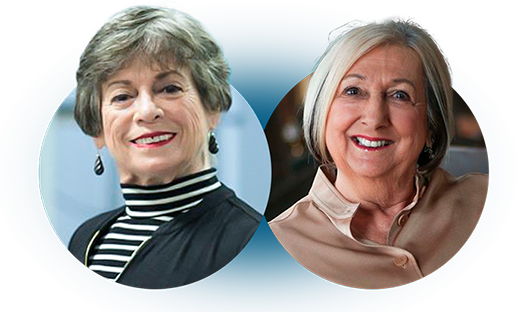 Kathy Corey and Lolita San Miguel — master teachers at Pilates Heritage